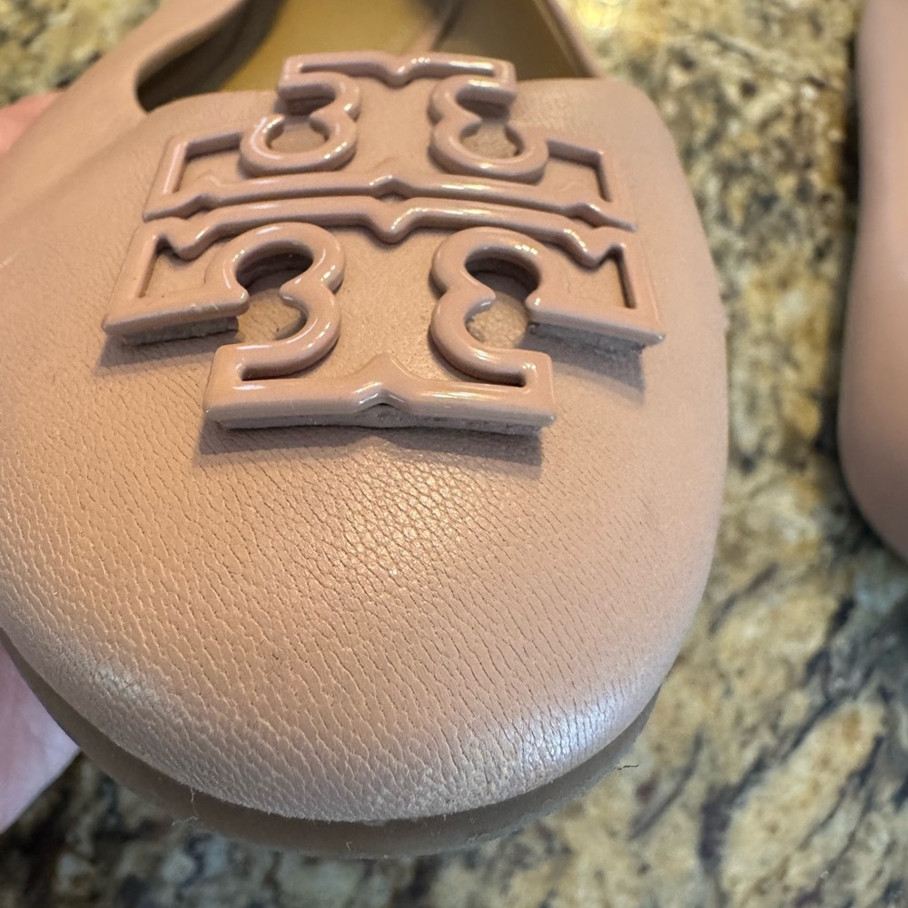 Tory Burch Melinda Women's Pink Flats 8.5 women’s - Picture 9 of 11